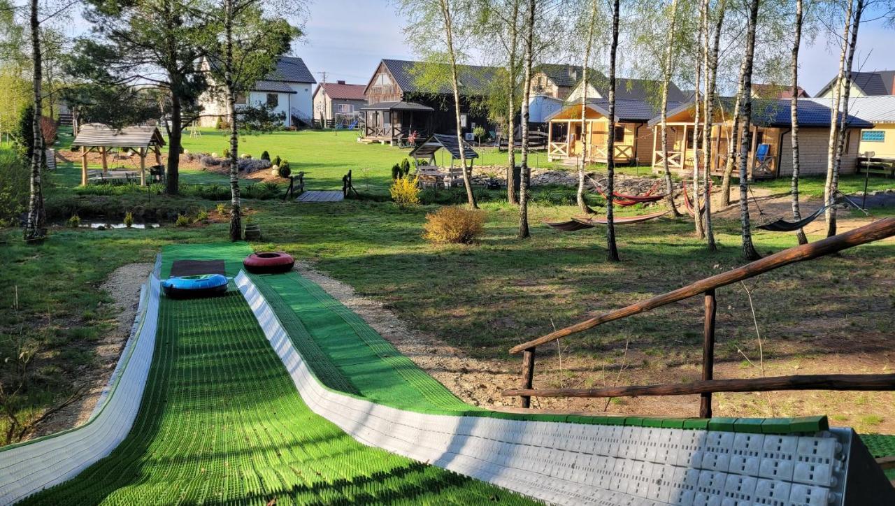 Vip Village Las Woda Rower - Podgrzewany Basen, Balia, Sauna Miedzierza Exteriér fotografie