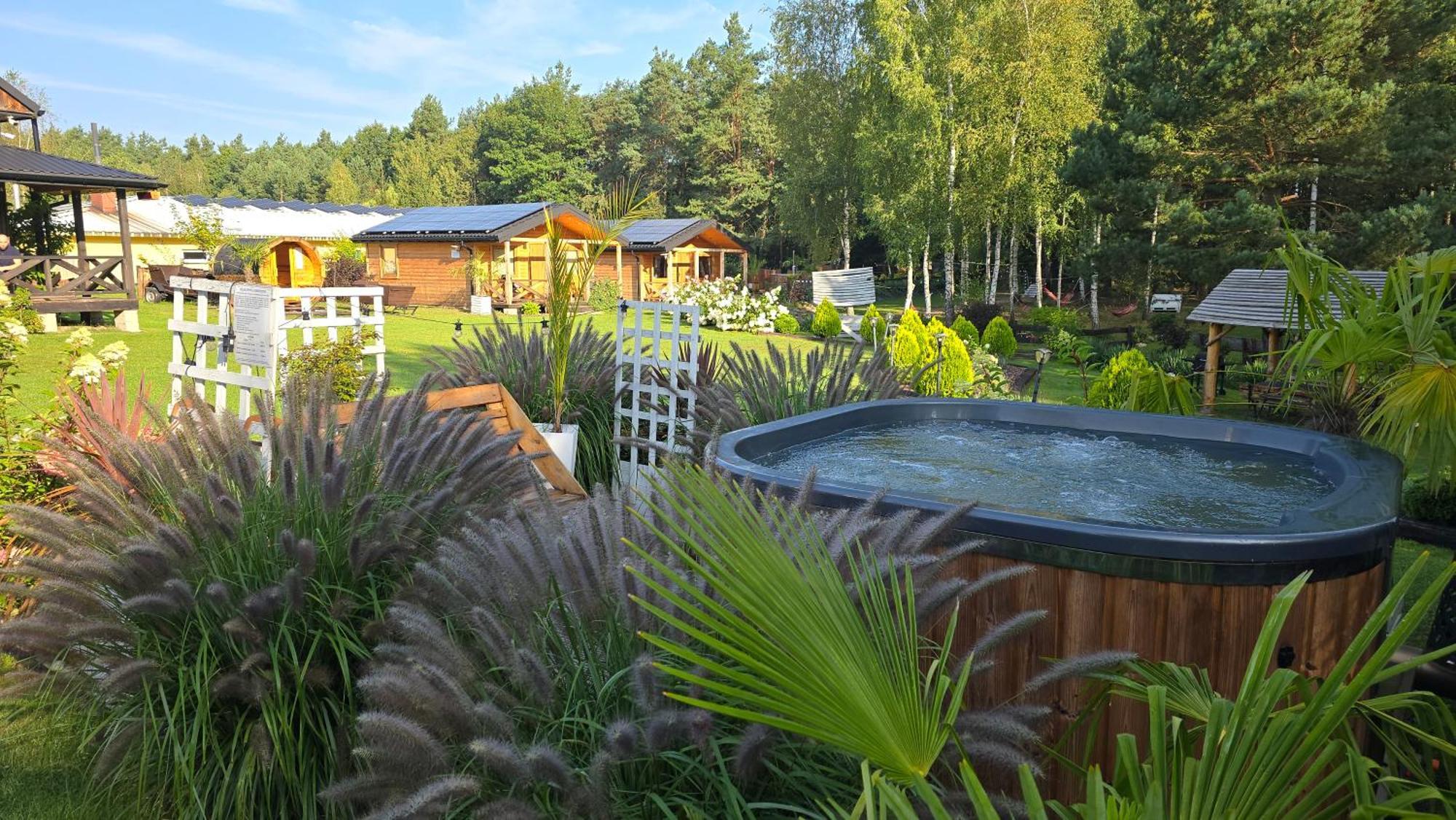 Vip Village Las Woda Rower - Podgrzewany Basen, Balia, Sauna Miedzierza Exteriér fotografie