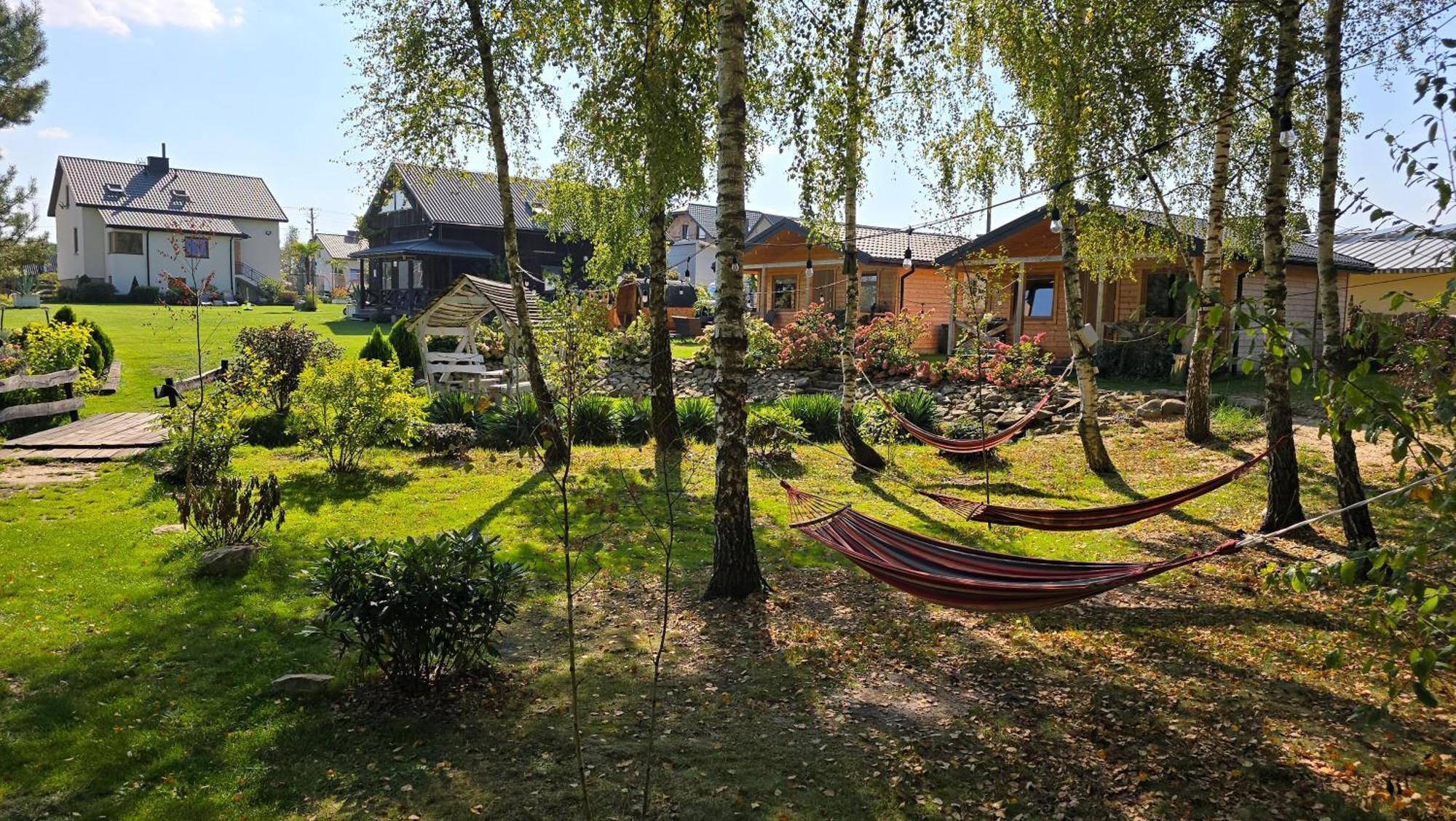 Vip Village Las Woda Rower - Podgrzewany Basen, Balia, Sauna Miedzierza Exteriér fotografie